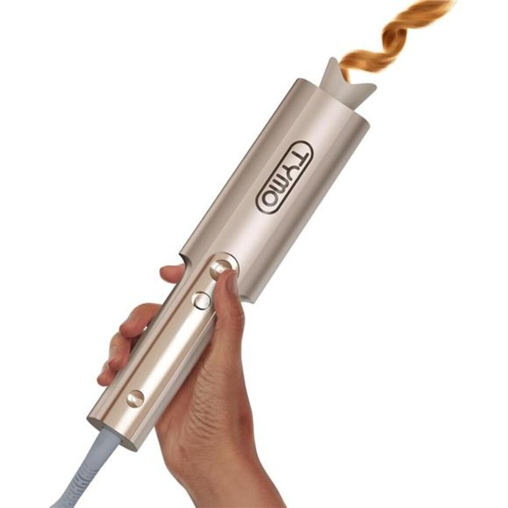 New Upgraded Automatic Rotating Curling Iron - TYMO CurlPro Plus Long Barrel